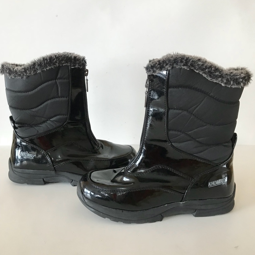 Khombu Davia Front Zip Waterproof Boots 5M